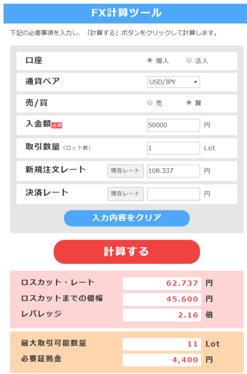 5万円からはじめるFX